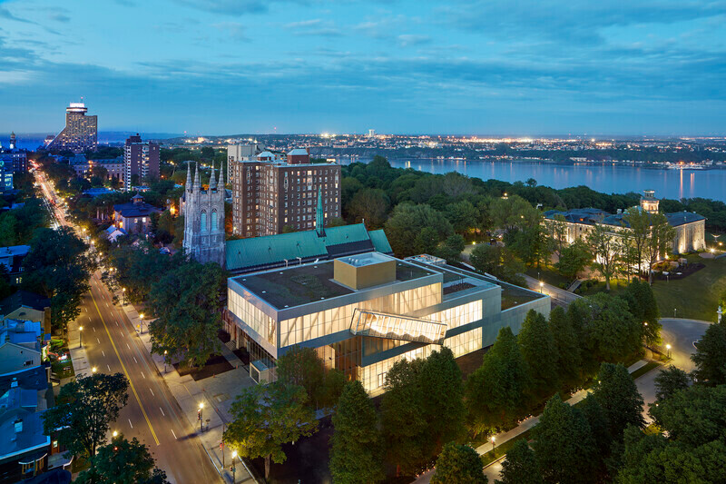 Newsroom | v2com-newswire | Newswire | Architecture | Design | Lifestyle - Press release - Opening of the Pierre Lassonde Pavilion, MNBAQ - OMA Architecture / Provencher_Roy