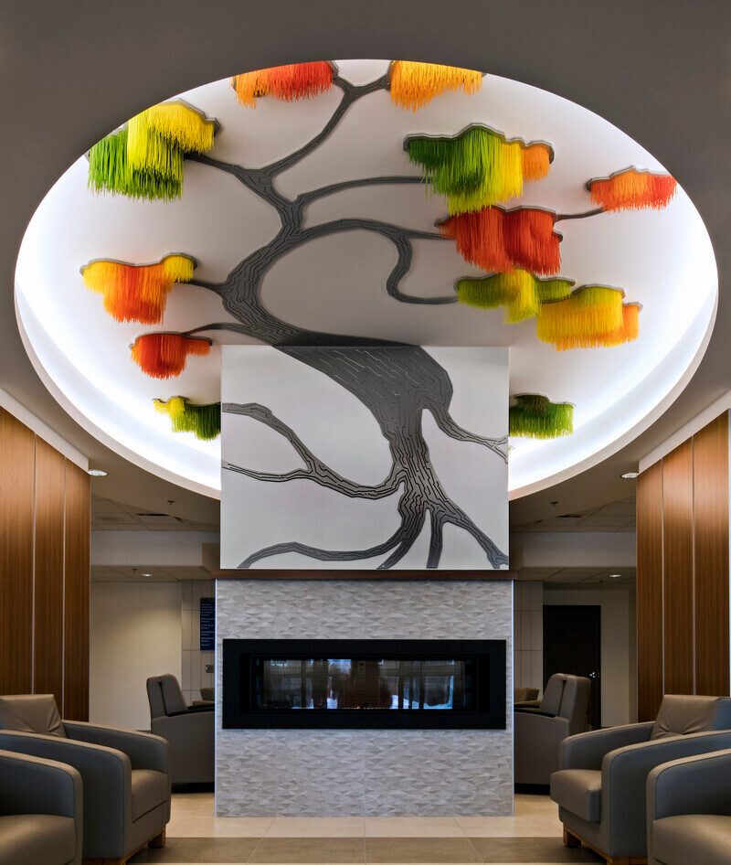 Salle de presse | v2com-newswire | Fil de presse | Architecture | Design | Art de vivre - Communiqué de presse - Sous le grand arbre : racine, feuille et fleur - Elisabeth Picard