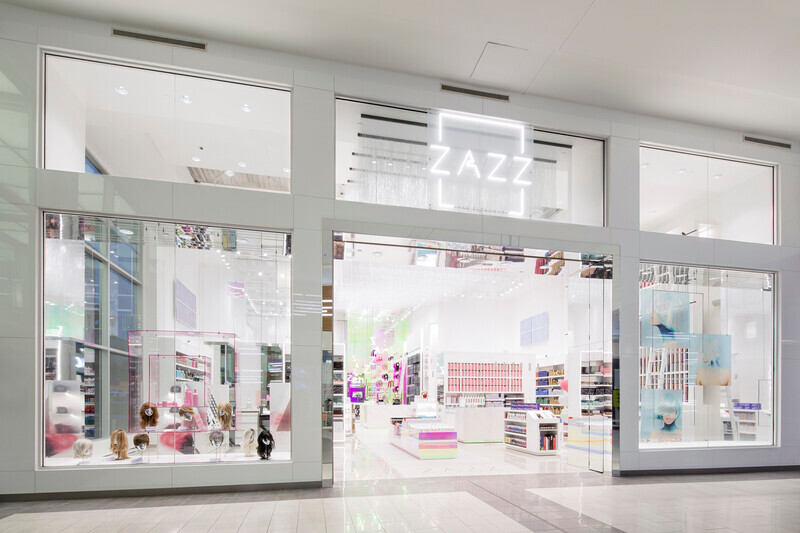 Newsroom | v2com-newswire | Newswire | Architecture | Design | Lifestyle - Press release - Zazz Boutique: An Iridescent Salon - Hatem+D