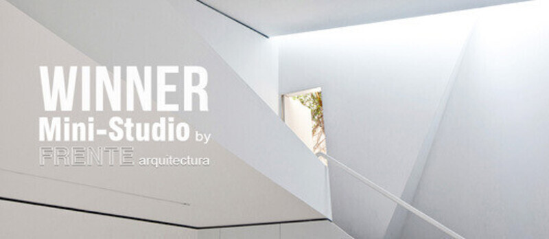 Newsroom | v2com-newswire | Newswire | Architecture | Design | Lifestyle - Press release - Three-times winner Mini-Studio - FRENTE arquitectura
