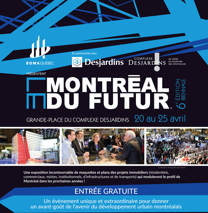 Salle de presse | v2com-newswire | Fil de presse | Architecture | Design | Art de vivre - Communiqué de presse - L’exposition biennale Le Montréal du futur® - édition 2016 - Le Montréal du futur