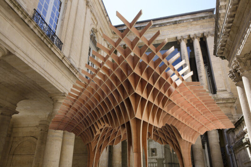 Salle de presse | v2com-newswire | Fil de presse | Architecture | Design | Art de vivre - Communiqué de presse - Les pavillons du FAV 2013 - MontpellierRobin Juzon Architecte - Association Champ Libre - Festival des Architectures Vives (FAV)