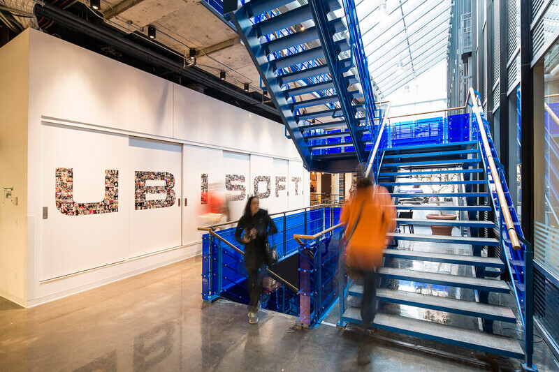 Newsroom | v2com-newswire | Newswire | Architecture | Design | Lifestyle - Press release - Four-Season Work and Play Areas at Ubisoft Quebec City - LumiGroup