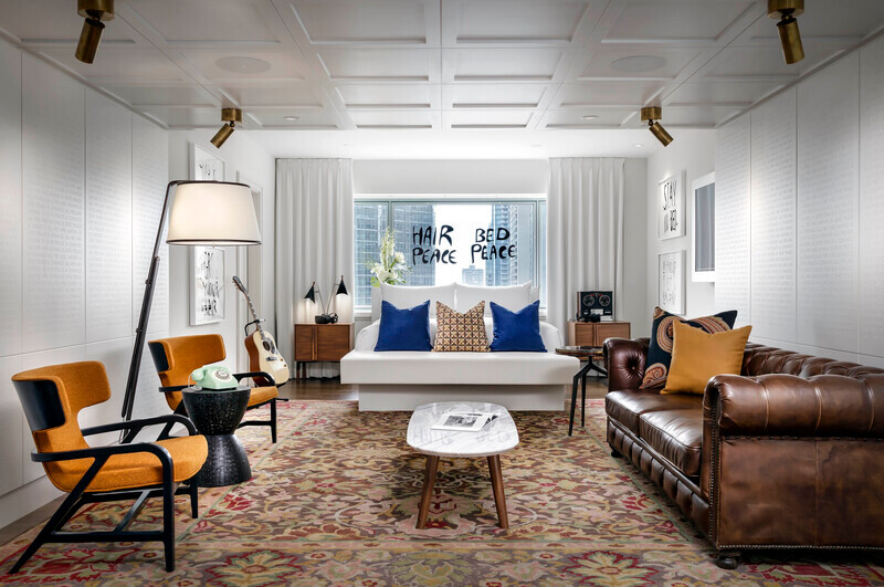 Newsroom | v2com-newswire | Newswire | Architecture | Design | Lifestyle - Press release - Unveiling of the John Lennon and Yoko Ono Suite - Fairmont The Queen Elizabeth, Ivanhoé Cambridge, Sid Lee Architecture and MASSIVart