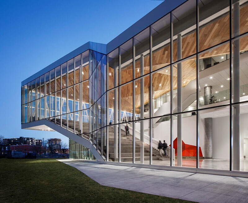 Salle de presse | v2com-newswire | Fil de presse | Architecture | Design | Art de vivre - Communiqué de presse - La Maison des étudiants de l’École de technologie supérieure (ÉTS) - Menkès Shooner Dagenais LeTourneux Architectes