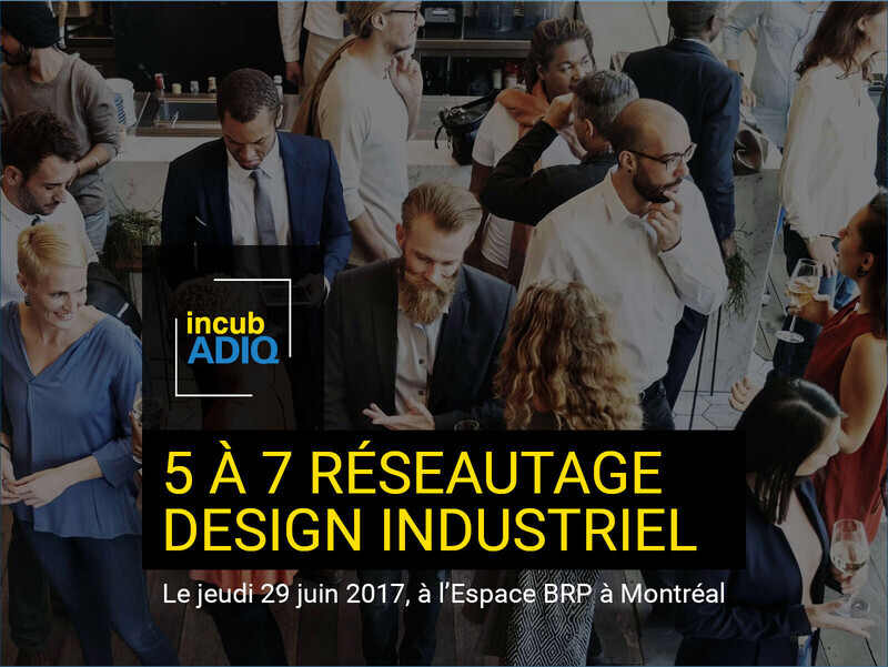 Salle de presse | v2com-newswire | Fil de presse | Architecture | Design | Art de vivre - Communiqué de presse - Cocktail réseautage IncubADIQ - Association des designers industriels du Québec (ADIQ)