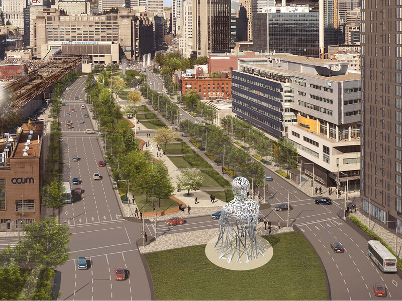 Newsroom | v2com-newswire | Newswire | Architecture | Design | Lifestyle - Press release - International artist Jaume Plensa creates a monumental artwork for Montréal - The City of Montréal’s Public Art Bureau