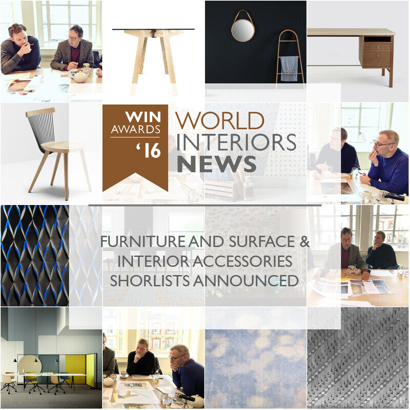 Salle de presse | v2com-newswire | Fil de presse | Architecture | Design | Art de vivre - Communiqué de presse - WIN Awards dévoile les finalistes dans les catégories « Furniture and Surface & Interior Accessories » - World Interiors News