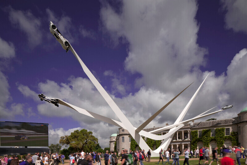 Newsroom | v2com-newswire | Newswire | Architecture | Design | Lifestyle - Press release - BMW Centenary Sculpture Goodwood Festival of Speed 2016 - Gerry Judah