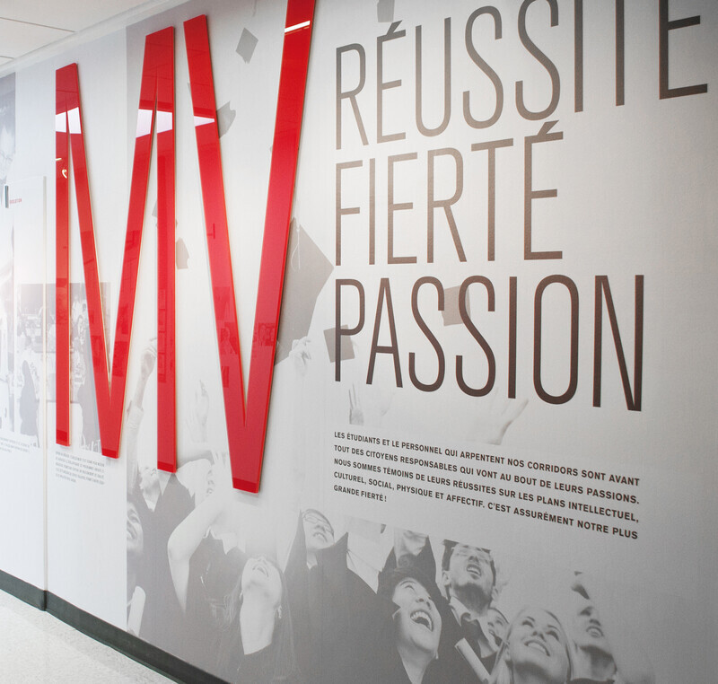 Dossier de presse - Communiqué de presse - L’art au service de l’éducation auCégep Marie-Victorin - Cégep Marie-Victorin