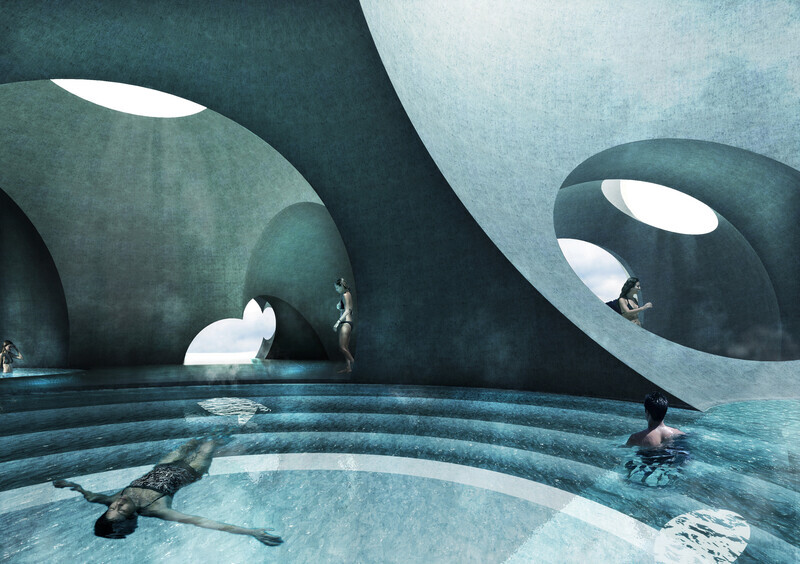 Salle de presse | v2com-newswire | Fil de presse | Architecture | Design | Art de vivre - Communiqué de presse - Le Bain Thermal de Liepāja, projet lauréat auxAAP American Architecture Prize 2016 - Steven Christensen Architecture