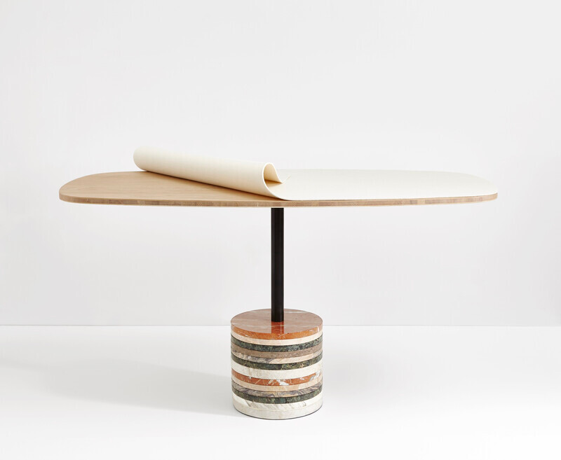 Salle de presse | v2com-newswire | Fil de presse | Architecture | Design | Art de vivre - Communiqué de presse - Lancement de la table avec base en pierre de Beauparlant - Beauparlant