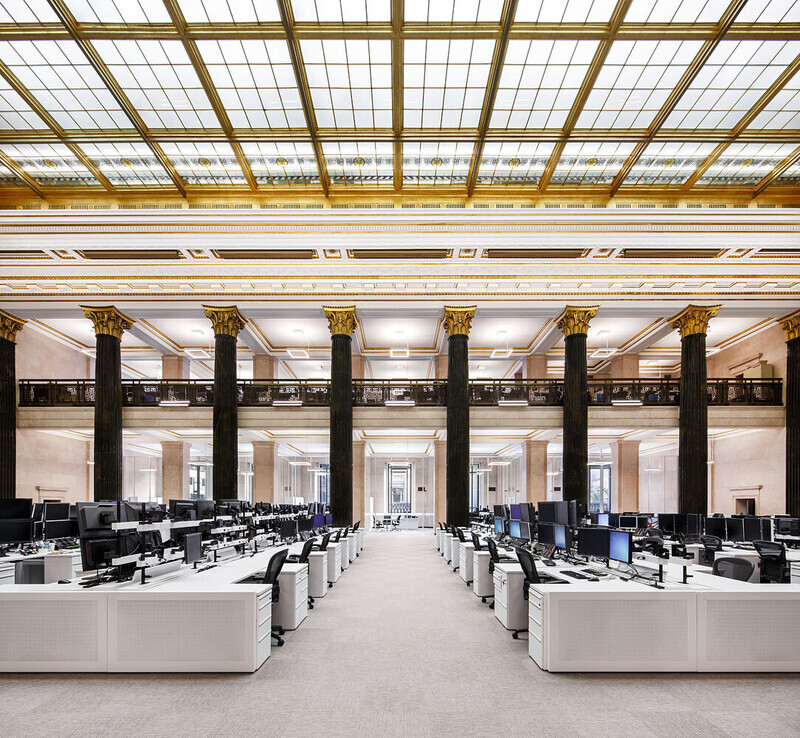 Press kit - Press release - The National Bank Unveils its New Montreal Trading Floor - Architecture49
