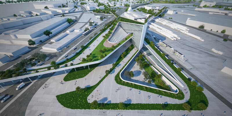 Newsroom | v2com-newswire | Newswire | Architecture | Design | Lifestyle - Press release - Izmir Transportation Hub - Eray Carbajo