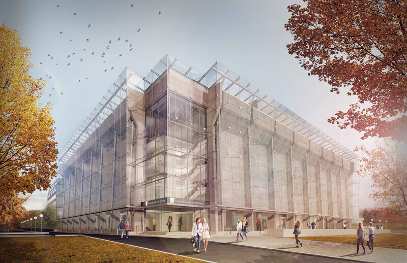 Salle de presse | v2com-newswire | Fil de presse | Architecture | Design | Art de vivre - Communiqué de presse - Préservation du patrimoine moderne:le Grand Théâtre de Québec s’offre un nouvel écrin de verre signé Lemay et Atelier 21 - Consortium Lemay et Atelier 21
