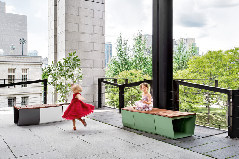 Salle de presse | v2com-newswire | Fil de presse | Architecture | Design | Art de vivre - Communiqué de presse - Collection EXA: modulation créative de cubes «outside the box» - Equiparc / Marc BoudreauDesigner