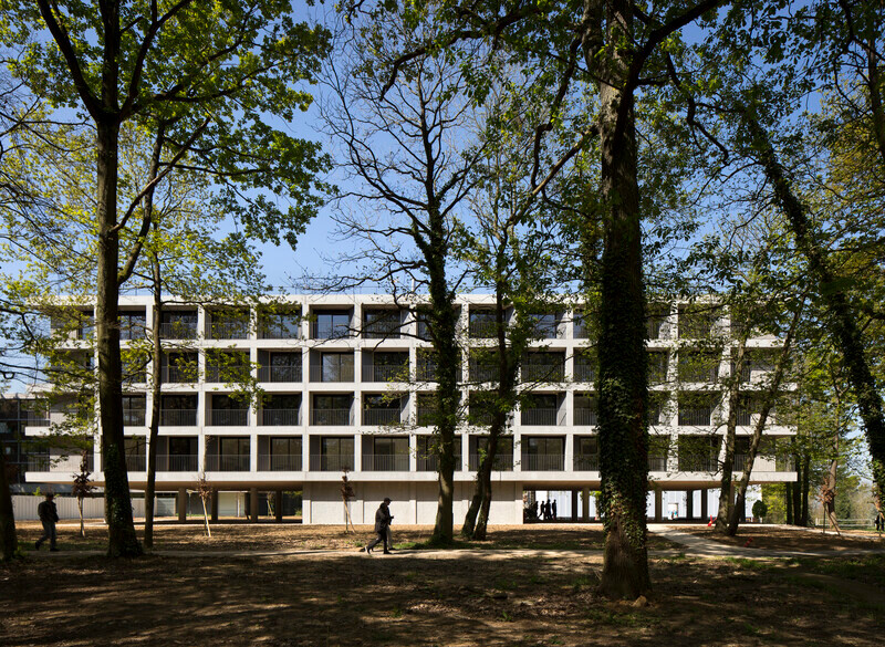 Salle de presse | v2com-newswire | Fil de presse | Architecture | Design | Art de vivre - Communiqué de presse - Logements Étudiants HEC - Martin Duplantier Architectes