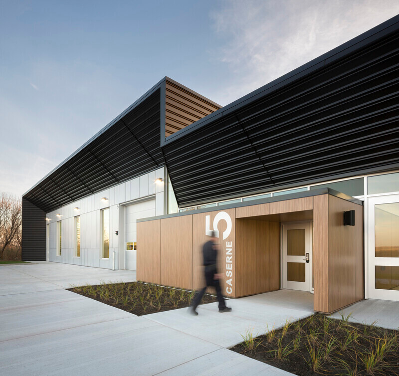 Salle de presse | v2com-newswire | Fil de presse | Architecture | Design | Art de vivre - Communiqué de presse - Caserne no 5 - STGM Architectes + CCM2 Architectes