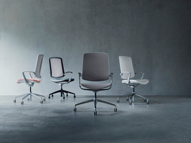 Salle de presse | v2com-newswire | Fil de presse | Architecture | Design | Art de vivre - Communiqué de presse - La chaise de bureau    révolutionnaire Trinetic - Boss Design