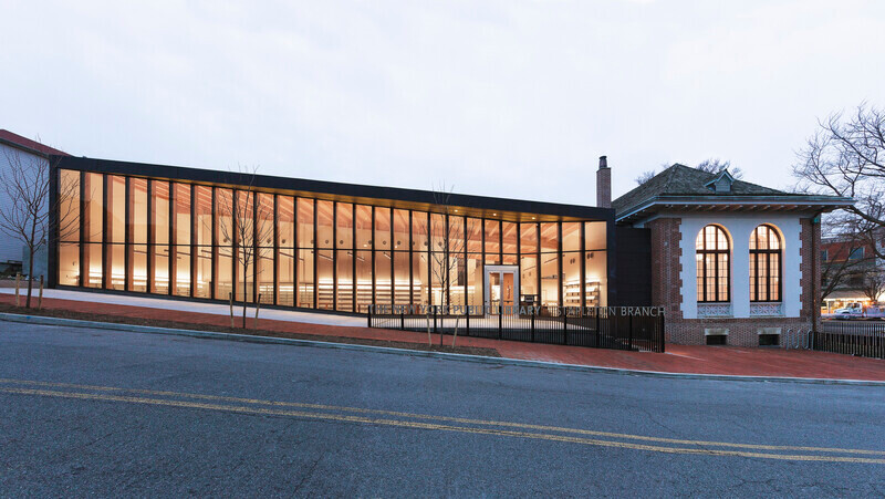 Salle de presse | v2com-newswire | Fil de presse | Architecture | Design | Art de vivre - Communiqué de presse - Rénovation et agrandissement de la bibliothèque Stapleton Branch pour la New York Public Library - Andrew Berman Architect