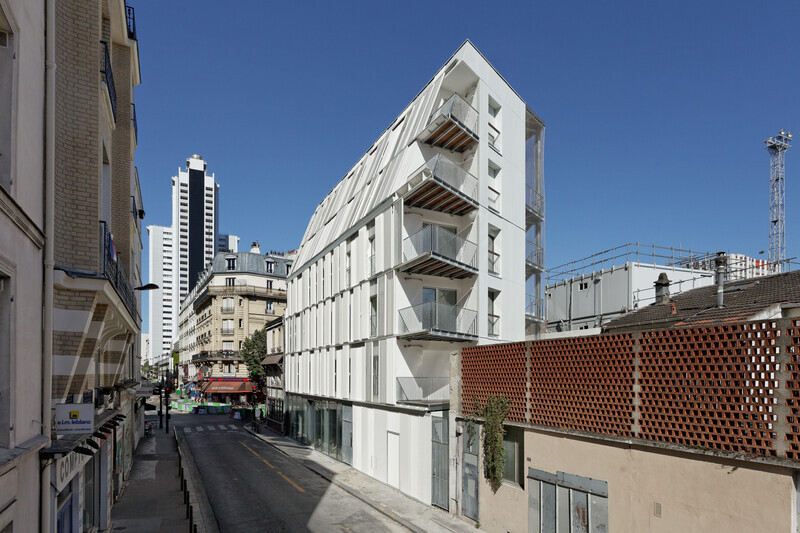 Salle de presse | v2com-newswire | Fil de presse | Architecture | Design | Art de vivre - Communiqué de presse - Logements sociaux rue Castagnary - Dietmar Feichtinger Architectes