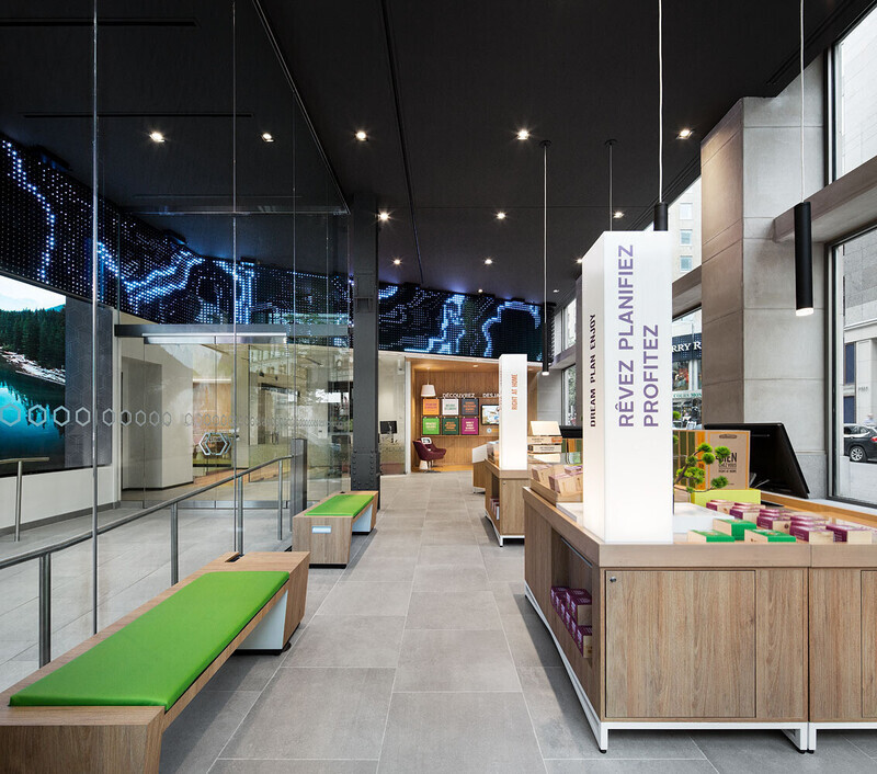 Salle de presse | v2com-newswire | Fil de presse | Architecture | Design | Art de vivre - Communiqué de presse - Nouveau centre de services Desjardins – Montréal Centre-ville : Dévoilement d’une œuvre permanente de Daniel Iregui - Desjardins et MASSIVart