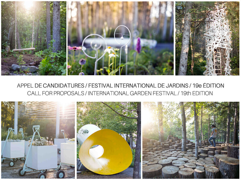 Press kit - Press release - Call for Proposals - 19th International Garden Festival at the Reford Gardens - International Garden Festival / Reford Gardens