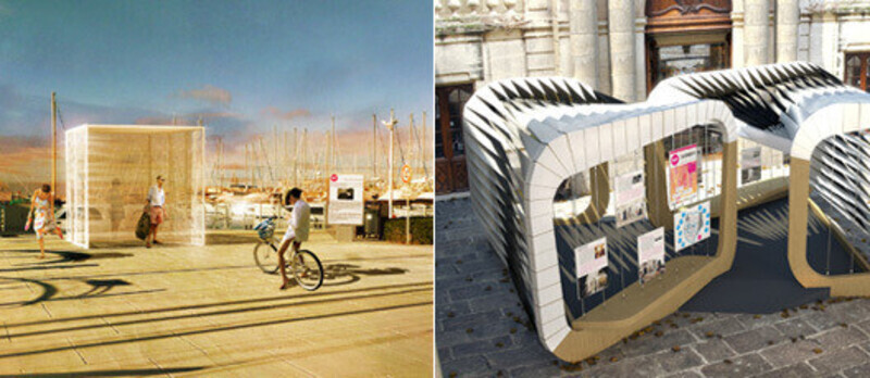 Press kit - Press release - The Pavilions presentation 2014 - Association Champ Libre - Festival des Architectures Vives (FAV)