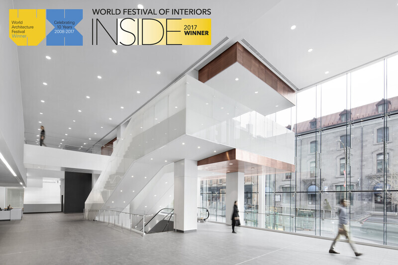Salle de presse | v2com-newswire | Fil de presse | Architecture | Design | Art de vivre - Communiqué de presse - La conception du nouveau CHUM par CannonDesign + NEUF architect(e)s honorée au World Architecture Festival à Berlin par un prix INSIDE 2017 - CannonDesign + NEUF architect(e)s