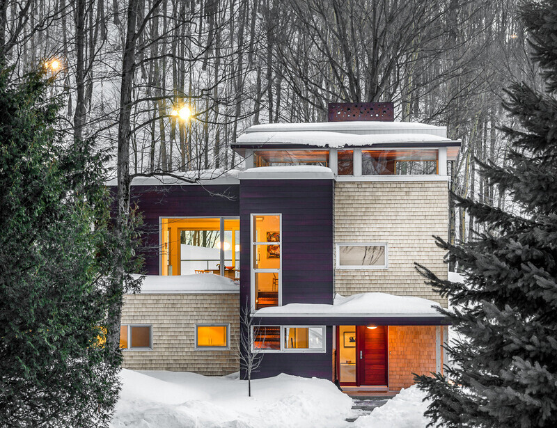 Salle de presse | v2com-newswire | Fil de presse | Architecture | Design | Art de vivre - Communiqué de presse - La Poudreuse - Luc Plante architecture + design