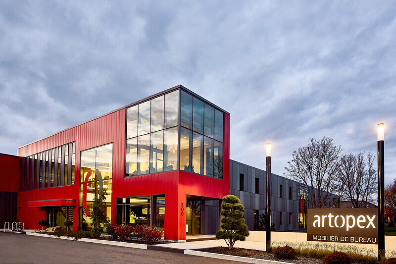 Salle de presse | v2com-newswire | Fil de presse | Architecture | Design | Art de vivre - Communiqué de presse - Artopex Granby – Maison mère - Luc Plante architecture + design