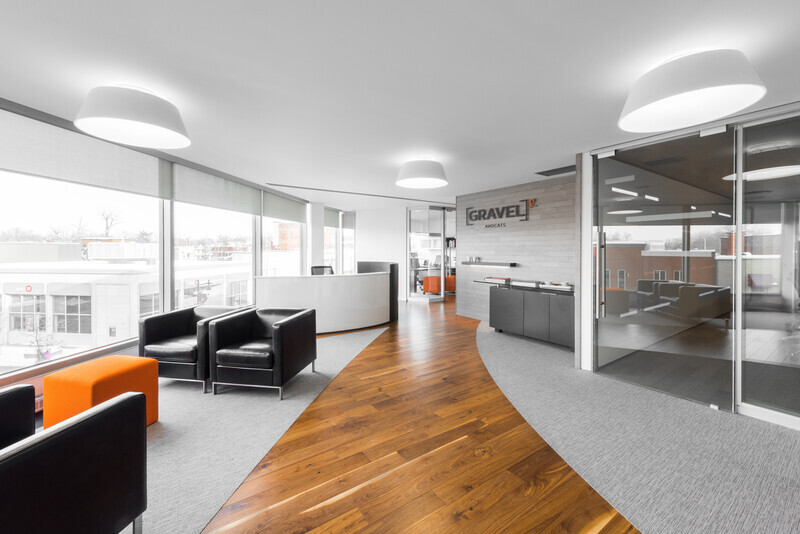 Salle de presse | v2com-newswire | Fil de presse | Architecture | Design | Art de vivre - Communiqué de presse - Gravel², bureau d’avocats - Luc Plante architecture + design