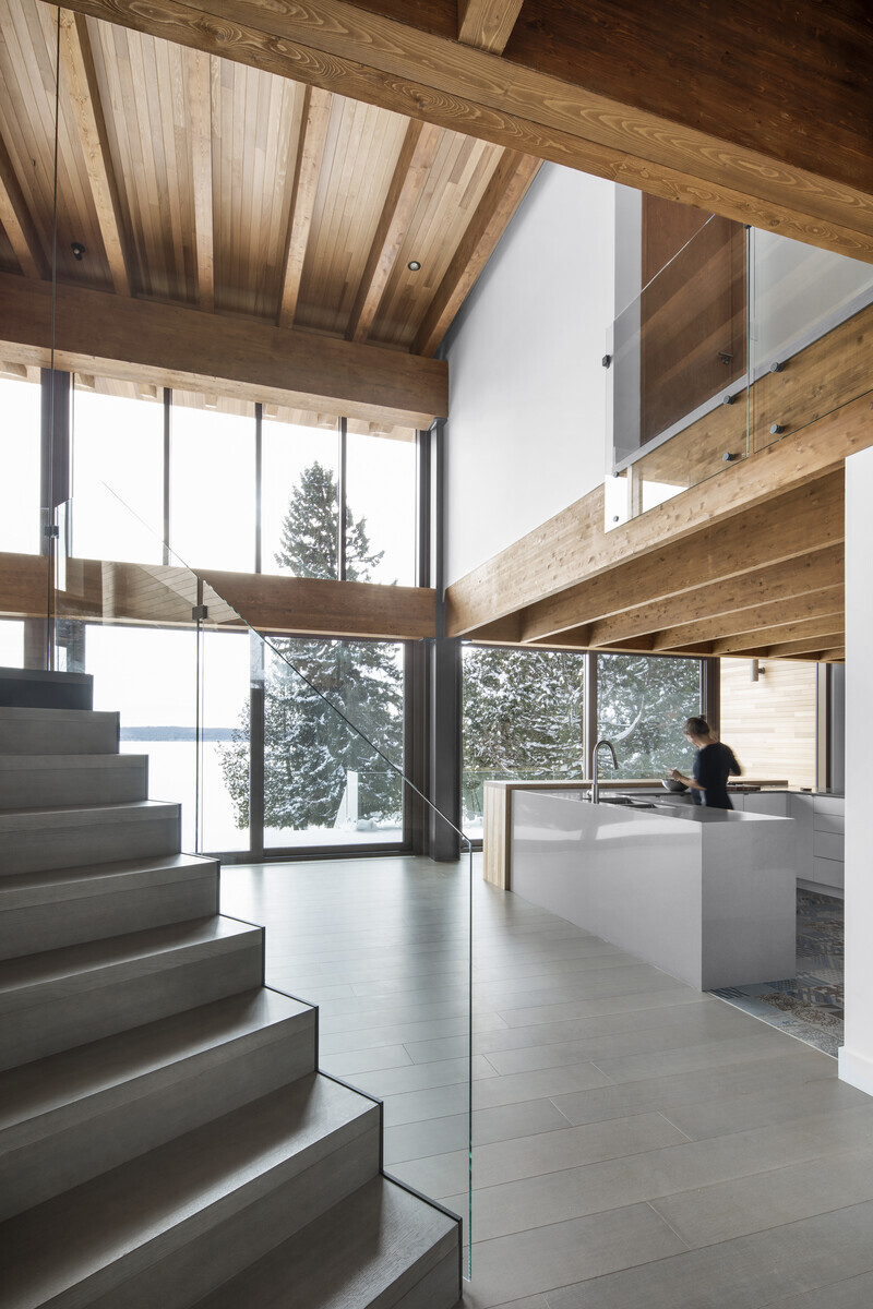 Press kit - Press release - L'Accostée House - Bourgeois / Lechasseur architects