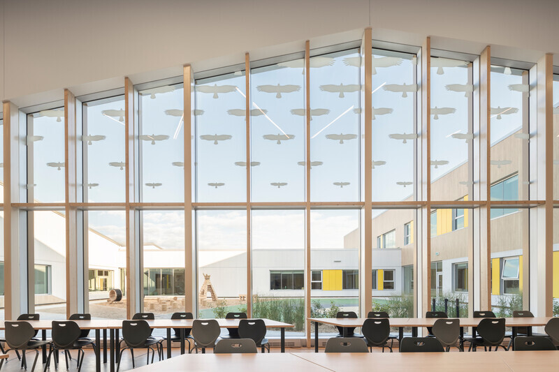 Newsroom | v2com-newswire | Newswire | Architecture | Design | Lifestyle - Press release - New Manawan Awacak OkiskinohamatowikamikowawElementary School - CCM2 | B+B architecture and design inc