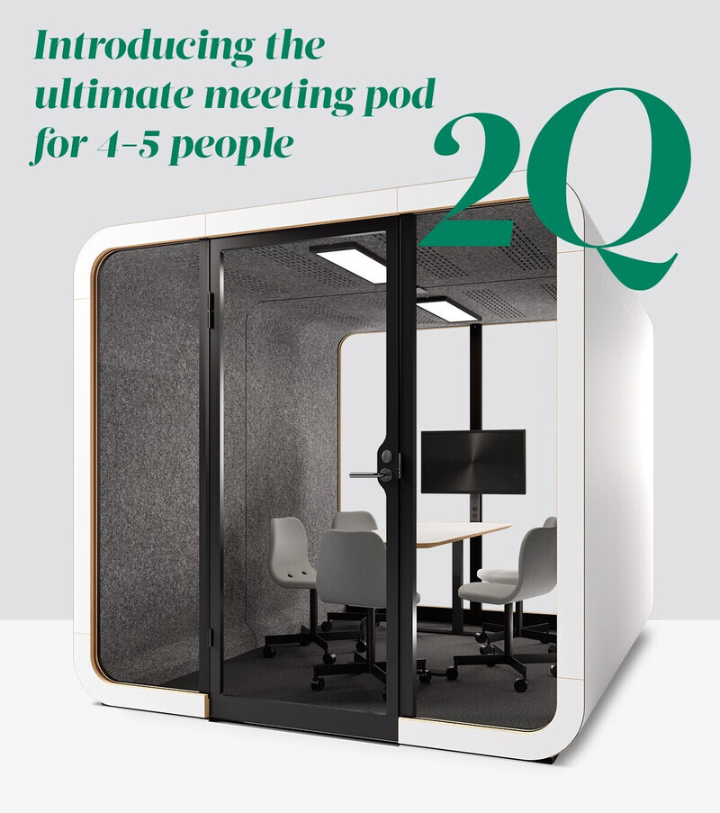 Dossier de presse - Communiqué de presse - Les cabines acoustiques Framery: de nouveaux modèles à NeoCon 2018 - d|vision 21