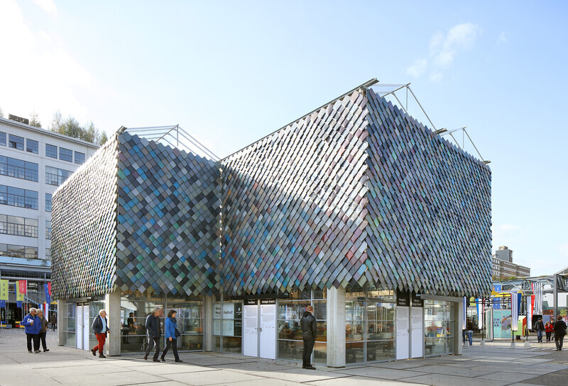 Salle de presse | v2com-newswire | Fil de presse | Architecture | Design | Art de vivre - Communiqué de presse - « People's Pavilion » : 100% emprunté - bureau SLA & OvertredersW