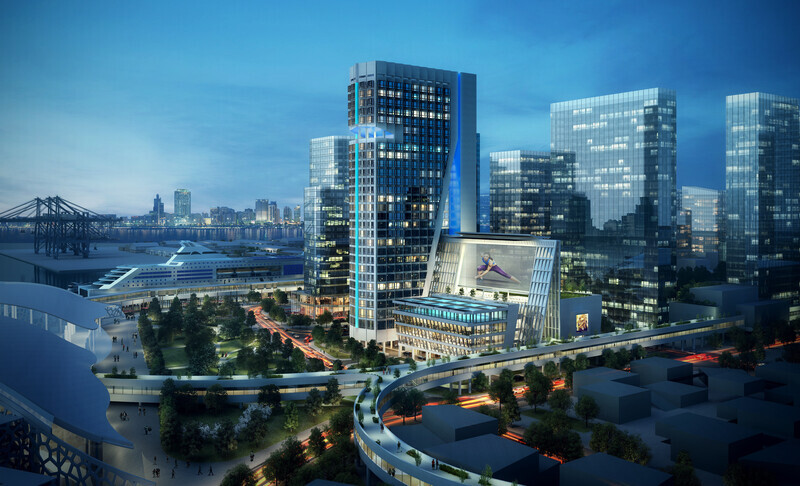 Salle de presse | v2com-newswire | Fil de presse | Architecture | Design | Art de vivre - Communiqué de presse - John Portman & Associates conçoivent un projet phare pour Shenzhen en Chine - John Portman & Associates