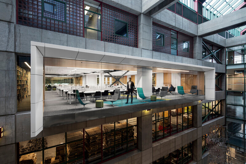 Salle de presse | v2com-newswire | Fil de presse | Architecture | Design | Art de vivre - Communiqué de presse - Menkès Shooner Dagenais LeTourneux Architectes signe la nouvelle Bibliothèque Webster de l’Université Concordia - Menkès Shooner Dagenais LeTourneux Architectes