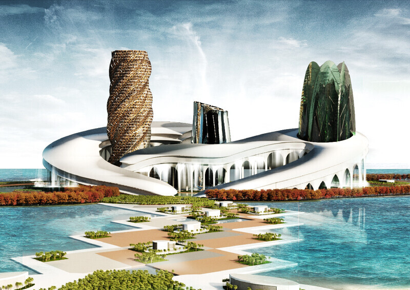 Newsroom | v2com-newswire | Newswire | Architecture | Design | Lifestyle - Press release - Fine Flower - Dubaï Heart - HKA | Hermann Kamte & Associates