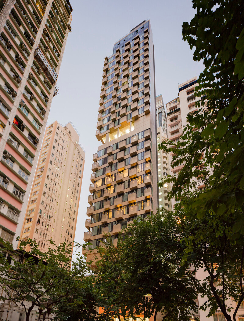 Salle de presse | v2com-newswire | Fil de presse | Architecture | Design | Art de vivre - Communiqué de presse - Make achève la construction d'une tour d'habitations luxueuses à Wan Chai - Make Architects