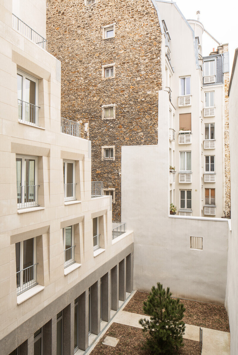 Dossier de presse - Communiqué de presse - Social Housing Units in Massive Stone - Barrault Pressacco architectes