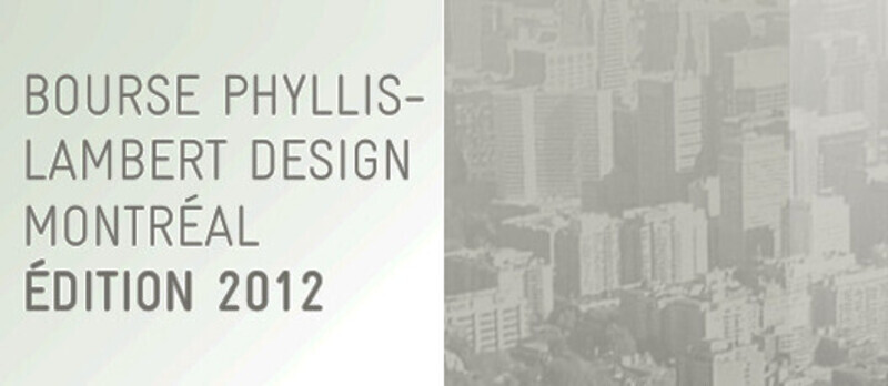 Newsroom | v2com-newswire | Newswire | Architecture | Design | Lifestyle - Press release - Phyllis Lambert Design Montréal grant call for entries from young design professionals - Bureau du design - Ville de Montréal