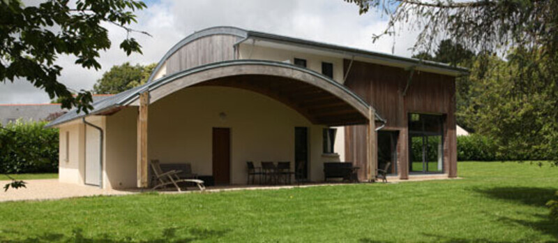 Newsroom | v2com-newswire | Newswire | Architecture | Design | Lifestyle - Press release - A bioclimatic house in Pluvigner, Brittany - Patrice Bideau