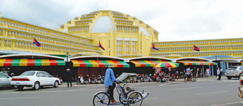 Salle de presse | v2com-newswire | Fil de presse | Architecture | Design | Art de vivre - Communiqué de presse - Réhabilitation-extension du nouveau Marché Central de Phnom Penh - Arte Charpentier Architectes
