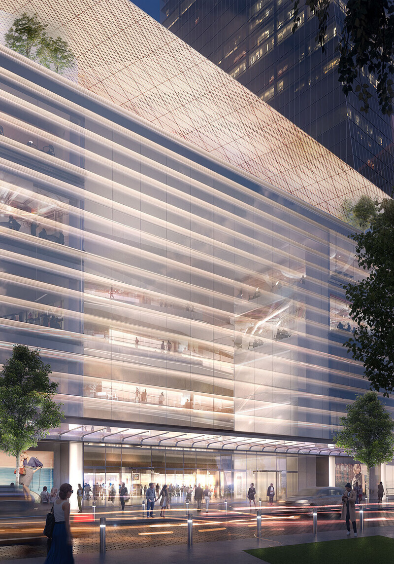 Newsroom | v2com-newswire | Newswire | Architecture | Design | Lifestyle - Press release - West Podium Art Wall opens - James Carpenter Design Associates