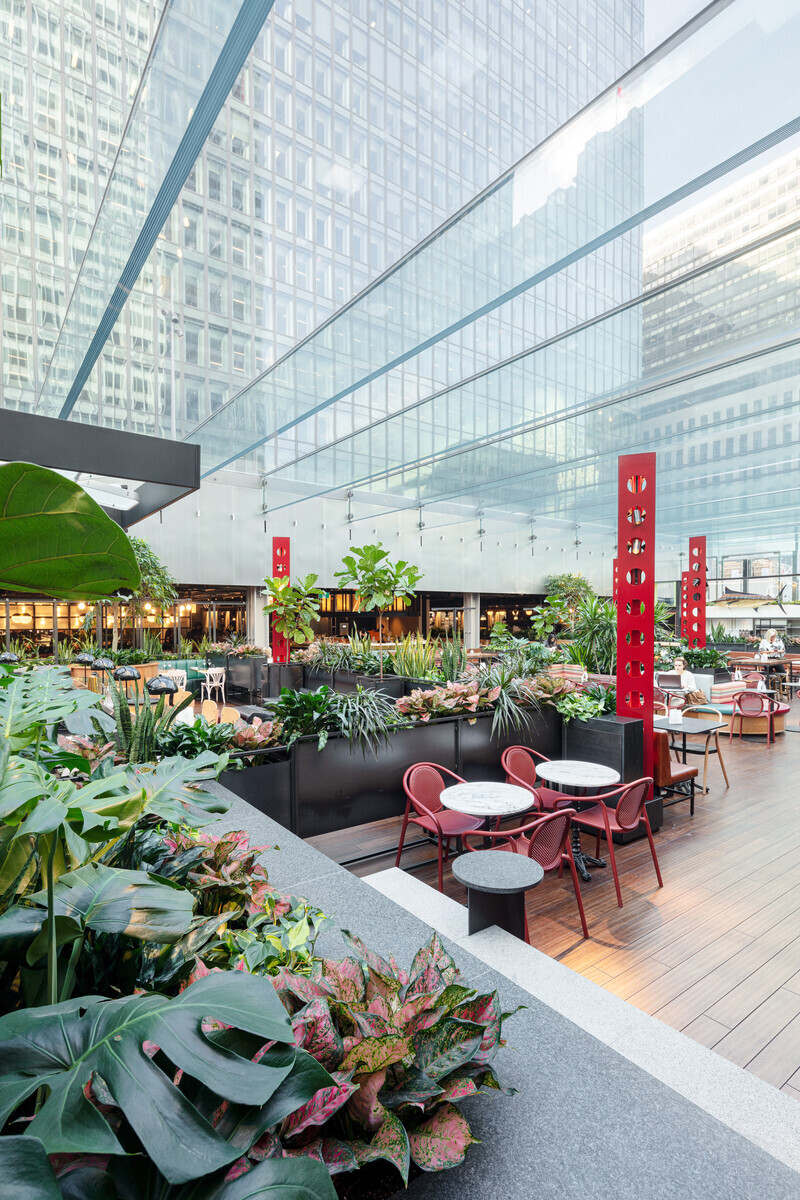 Dossier de presse - Communiqué de presse - Ouverture officielle du Cathcart Restaurants et Biergarten à Place Ville Marie - Sid Lee Architecture | Menkès Shooner Dagenais LeTourneux Architectes