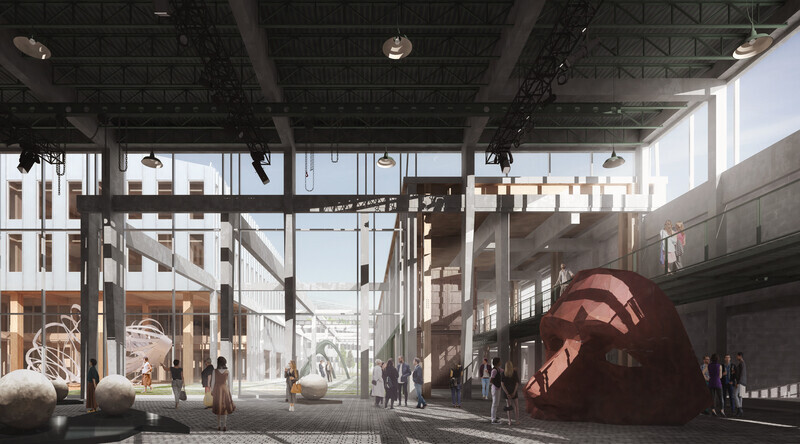 Newsroom | v2com-newswire | Newswire | Architecture | Design | Lifestyle - Press release - Les Ateliers Cabot, winner of C40 Reinventing Montreal 2021 - Sid Lee Architecture