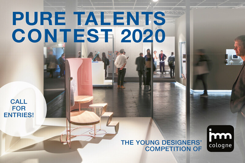 Salle de presse | v2com-newswire | Fil de presse | Architecture | Design | Art de vivre - Communiqué de presse - Appel à candidatures : signal de départ pour le 17ème « Concours Pure Talents » d’imm cologne - imm cologne 2020, Koelnmesse GmbH