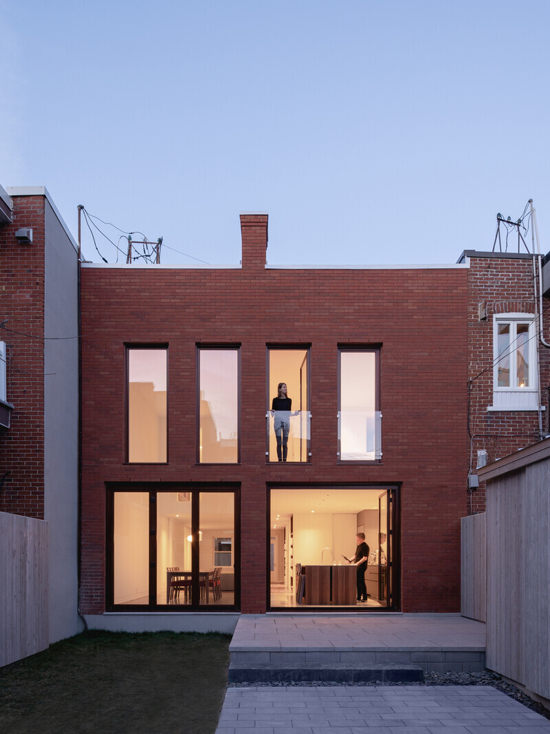 Press kit - Press release - Brick House - Natalie Dionne Architecture