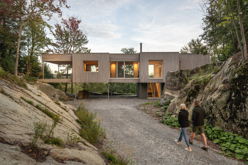 Salle de presse | v2com-newswire | Fil de presse | Architecture | Design | Art de vivre - Communiqué de presse - Maison forêt I - Natalie Dionne Architecture